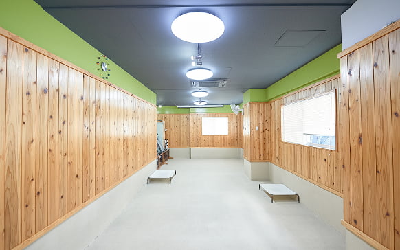 フィールファンのトレーニングルームの画像