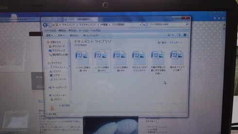ブログネタに没頭